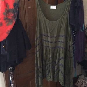 Awesome Army Green Free People Slip!